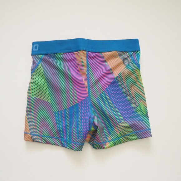 ! Nike Pro Hypercool Frequency Printe Light Photo Bluehyper Shorts sz S - Picture 5 of 5